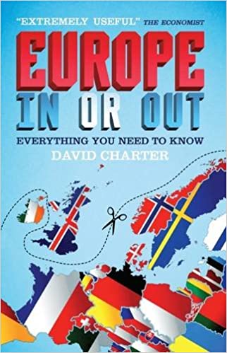 Europe In or Out by David Charter PAPERBACK RRP 8.99 CLEARANCE XL 49p